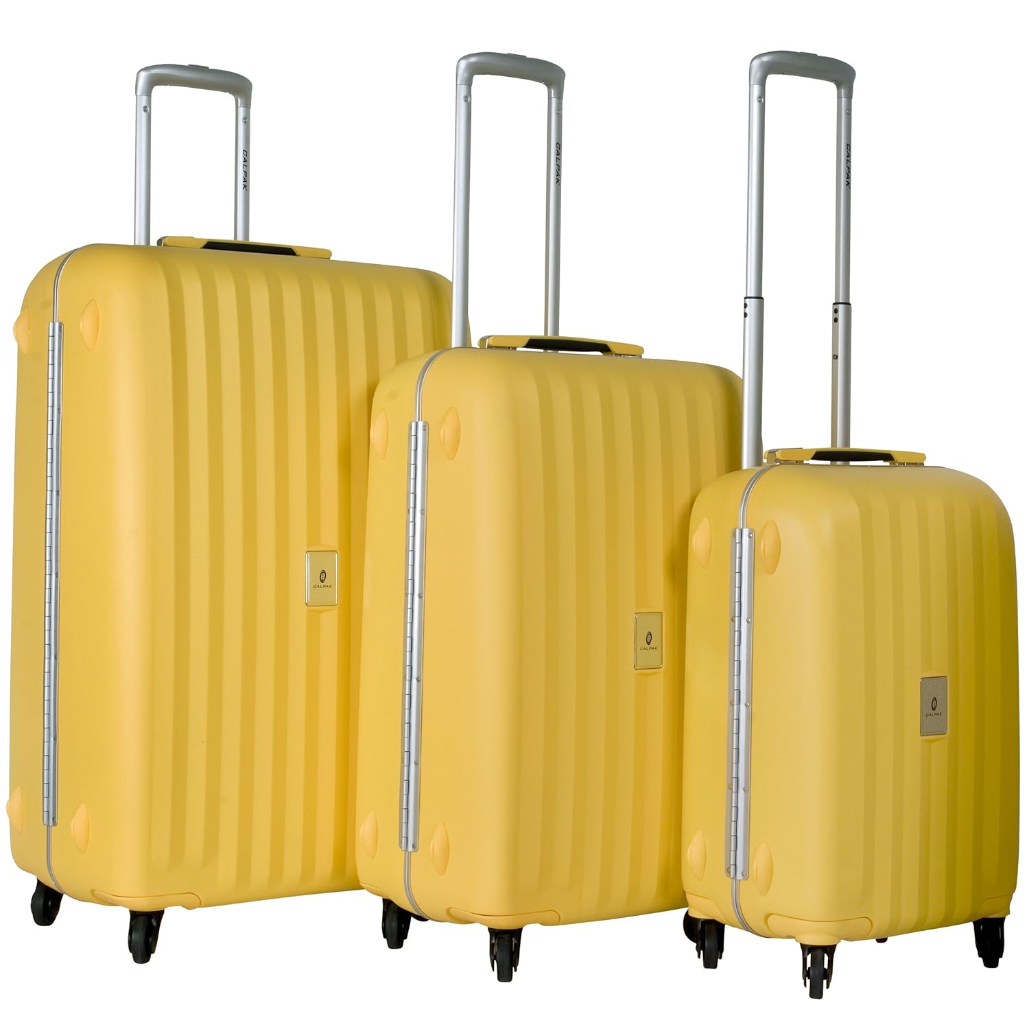 calpak luggage yellow