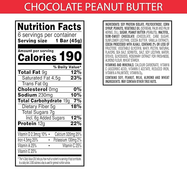 KEL SPC K 6PK MEAL BAR CH SIZE 9.5Z KEL SPC K 6PK MEAL BAR CHOCOLATE PEANUTBUTTER