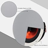 Herdio 150W 6.5in Ceiling Bluetooth Speakers Pair with Amplifier Box view 4