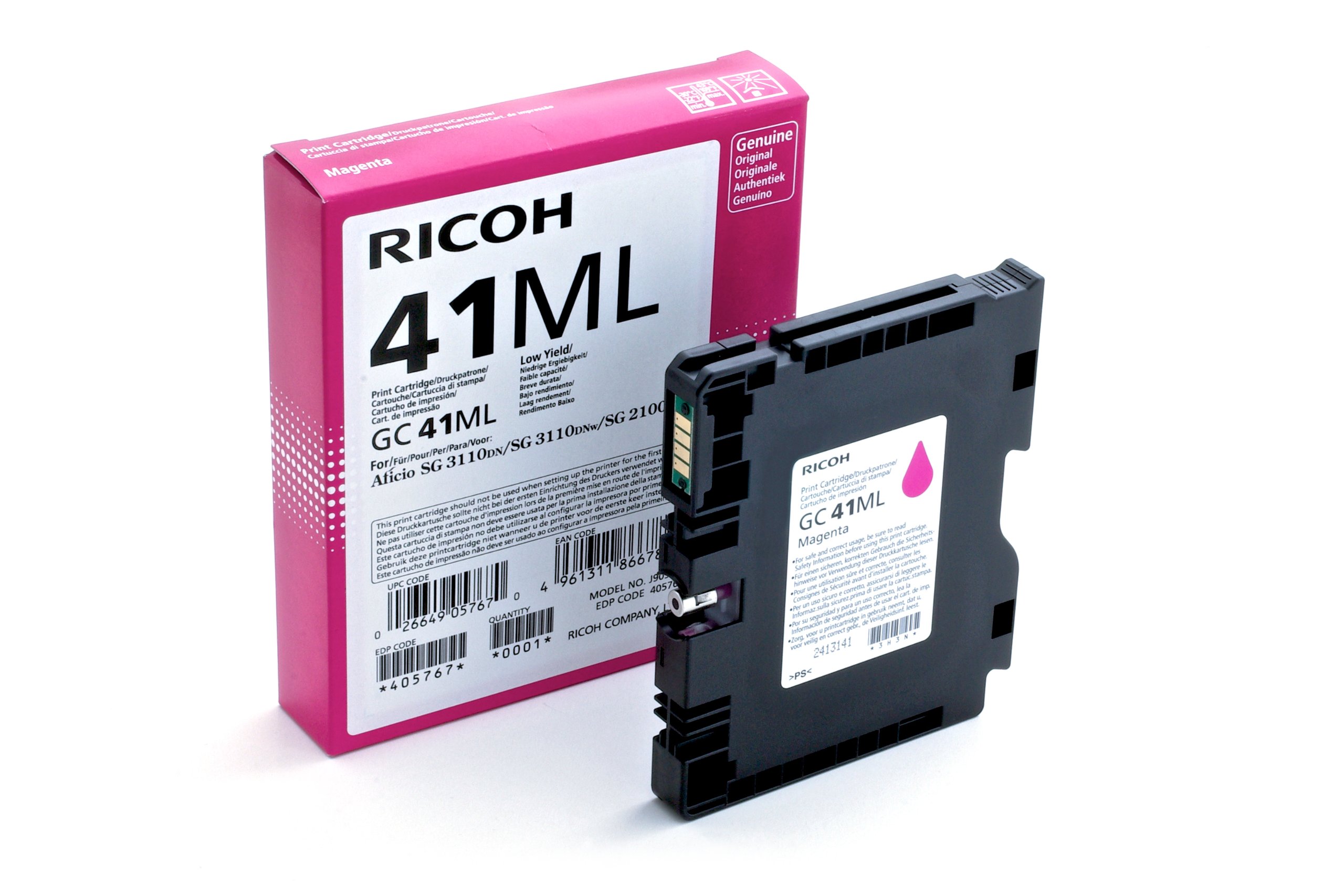 Ricoh 405767 SG2100N Ink - Red