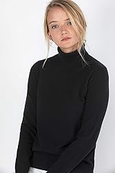 JENNIE LIU Women's 100% Pure Cashmere Long Sleeve