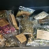 Lesunbak Witch Supplies Herbs Kit with Crystal Spoon - 30 Dried Herbs view 5