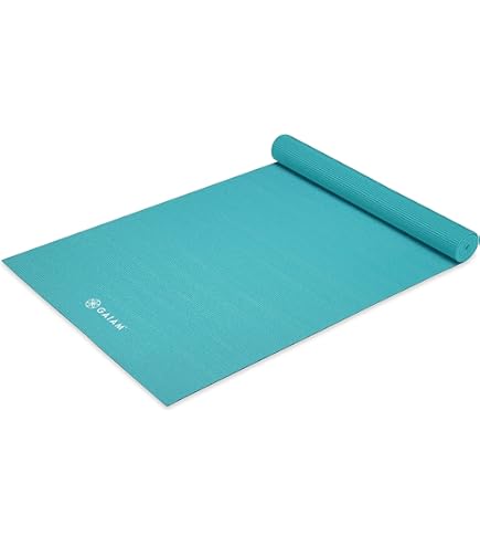 Amazon.com: Gaiam 6mm Printed Yoga Mat (68