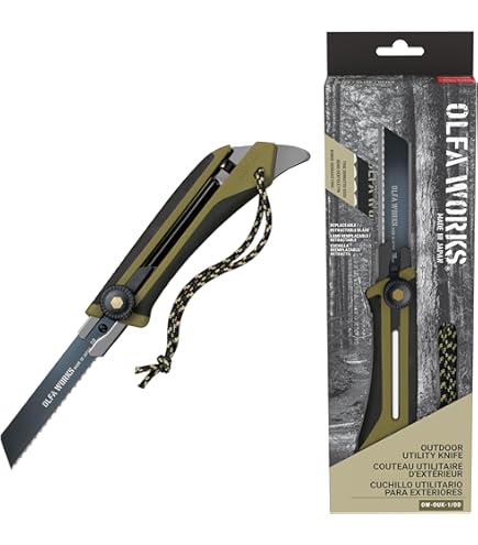 OLFA 9986 CTB-5 Carton Cutter Snap-off Blade, 5-Pack - Utility