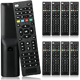 Saysurey 10 Pack Universal TV Remote Replacement Compatible with All Smart TV LED LCD HDTV 3D Series for Motel Hotel Nursing Home (Regular)