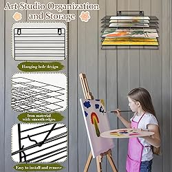 Lzttyee Art Drying Rack for Classroom Paint Drying