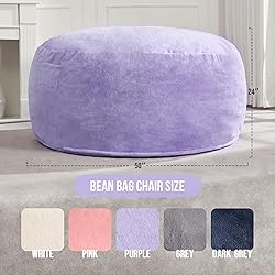 Hobestluk 5ft Bean Bag Chairs for Adults Large