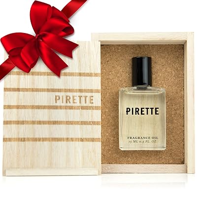 PIRETTE Perfume Oil for Women &amp;ndash; Beach Inspired Fragrance with Long Lasting Notes of Fresh Coconut, Surf Wax and Sunscreen 15 ml