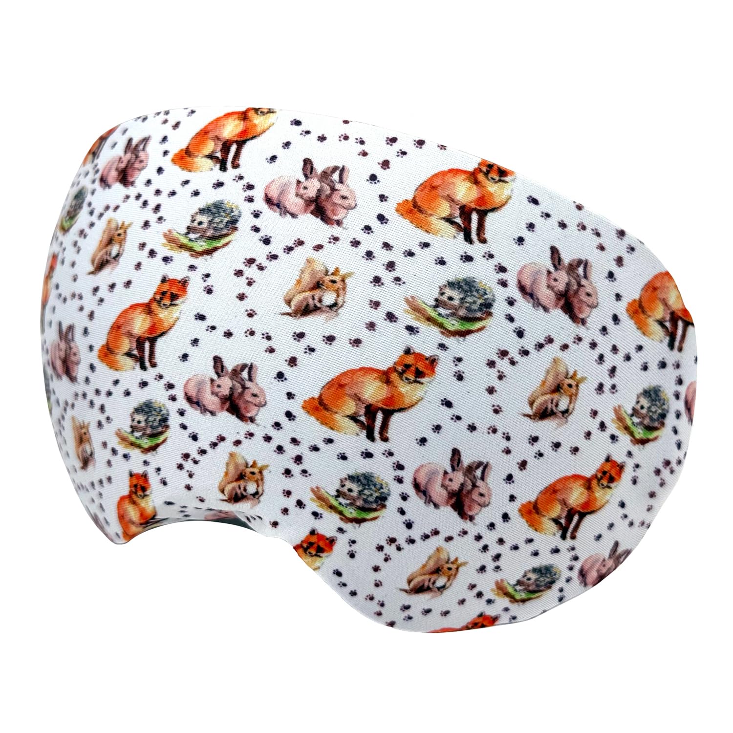 AMMKRO Ski Snowboard Goggle Sleeve Protective Cover Protectors Lens Scratch Dust Protection for Travel Storage Accessories (Fox)