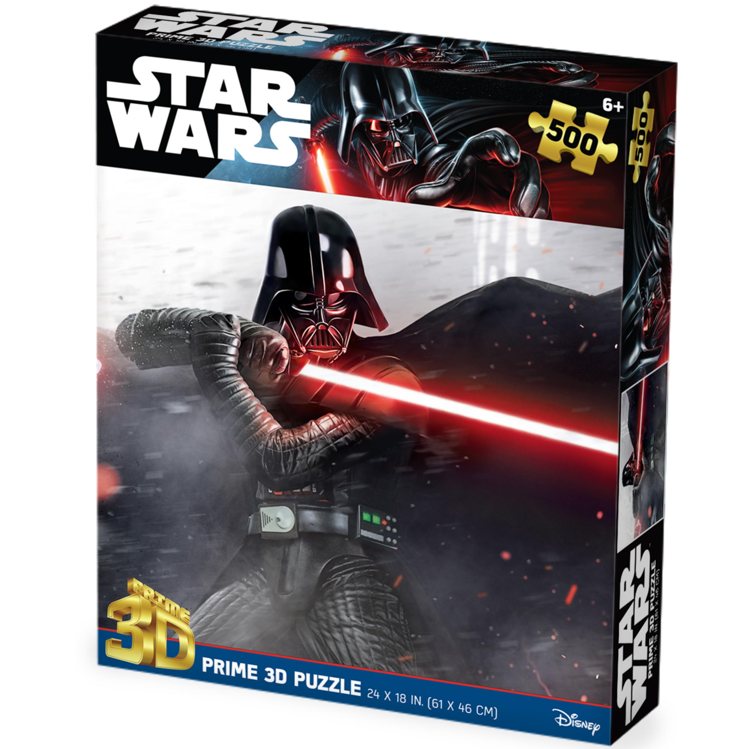 Starwars 3D Darth Vader 500 piece puzzle