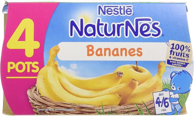 Nestle Naturnes Compotes Bebe Banane Des 4 6 Mois Lot De 2 Amazon Fr Epicerie Nestle Naturnes Compotes Bebe Banane Des 4 6 Mois Lot De 2 Amazon Fr Epicerie