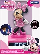 Lexibook Disney Minnie Nightlight Alarm Clock Pink view 5