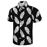 Hawaiian Shirt for Men, Hawaii Short Sleeve Button