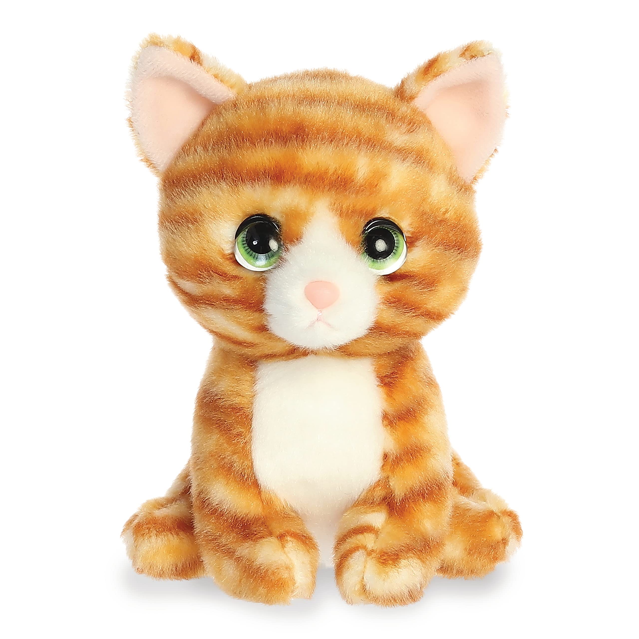 Aurora, 33752, Petites Nacho Orange Tabby Cat, 7In, Soft Toy