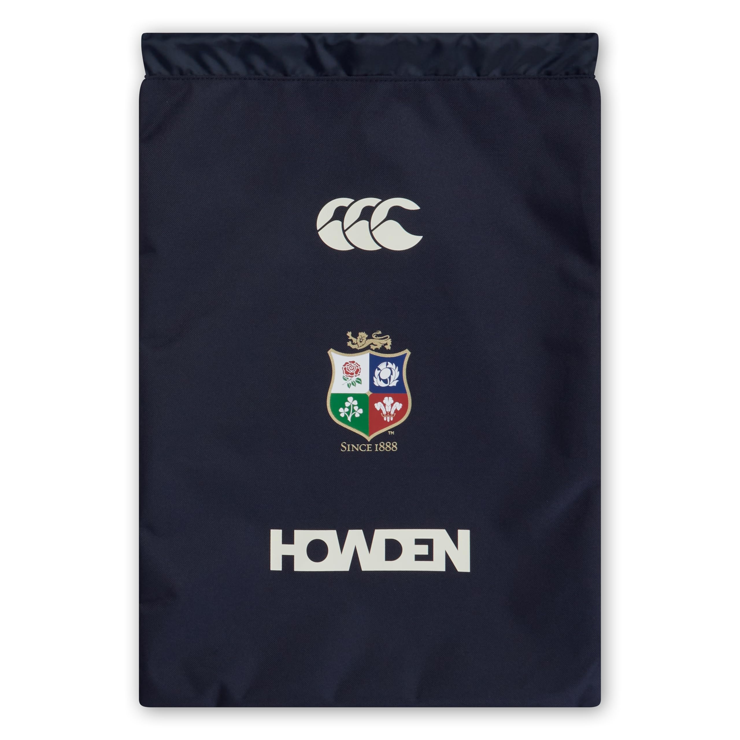 Canterbury Adult Unisex British & Irish Lions Gym Sack | Official British & Irish Lions Licensed Product Drawstring Bag, Dark Sapphire, One Size