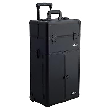 Amazon Com Sunrise Makeup Case On Wheels 2 In 1 Professional
