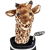 Daphne's Headcovers Giraffe Driver Headcover | Premium Driver Headcovers | Funny Golf Club Covers | Stylish Protection for Your Clubs | Men's Golf Gear | Driver Headcover for Men and Women