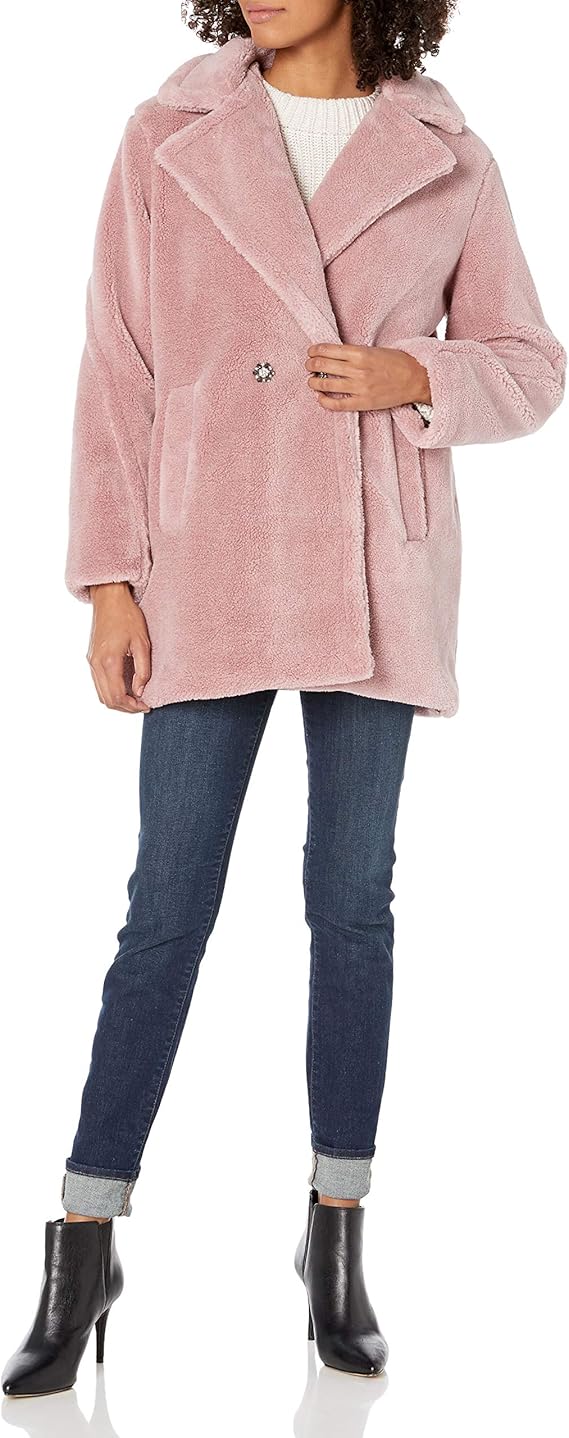 Jessica Simpson 杰西卡·辛普森 女式保暖夹克外套 1.8折$22.99 海淘转运到手约￥283