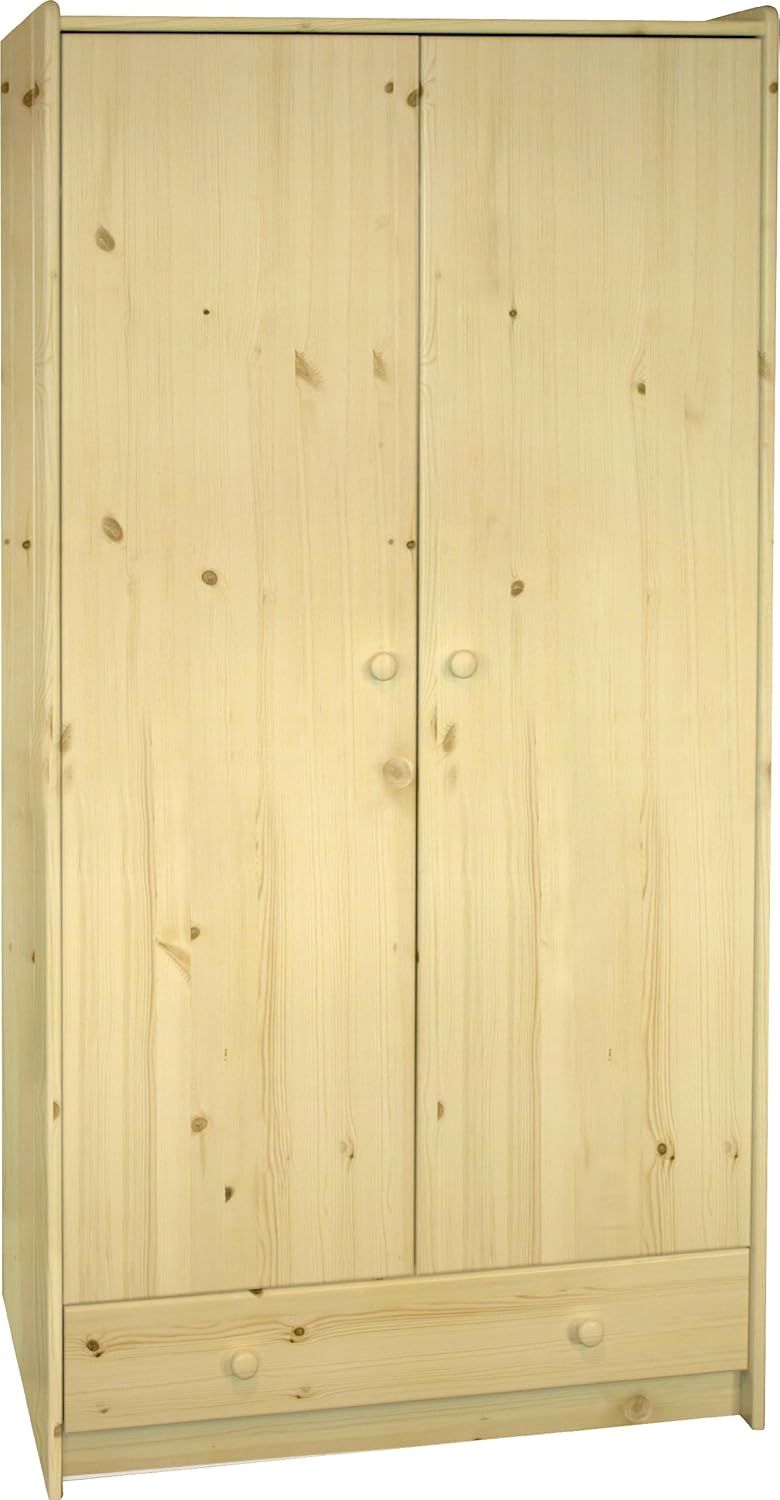 childrens pine wardrobe