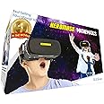 VR Headset + Math Games [Multiplication Subtraction etc] Virtual Games: Gift for Boys & Girls. Cool Educational Toys for Kids 5 6 7 8… Years Old. Virtual Reality Learning Resources Grade 1 2 3 4…8