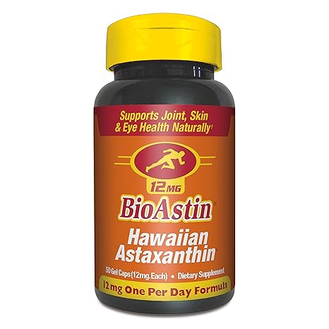 Nutrex Hawaii, BioAstin, 12 mg, 50 Gel Caps
