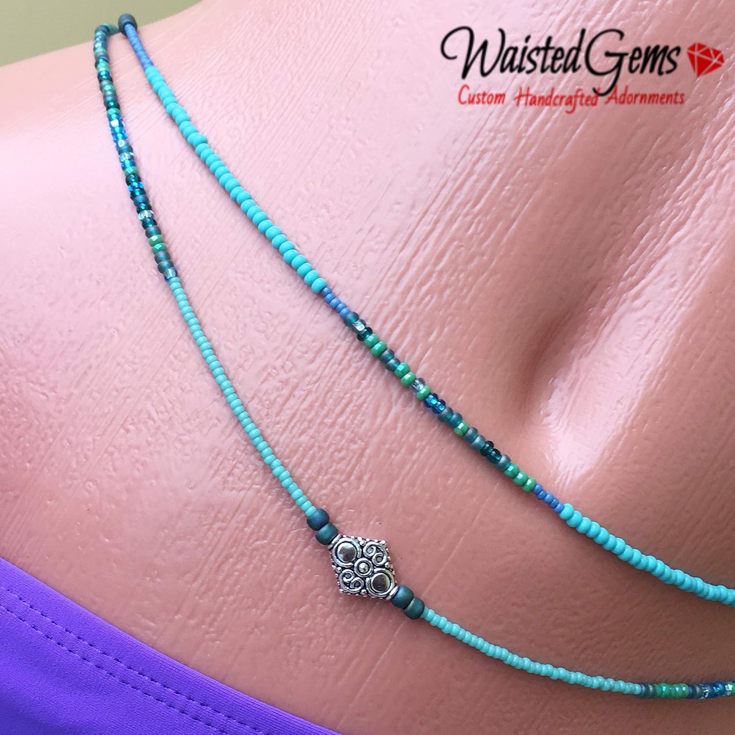 multi strand waist beads