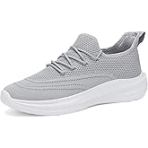 VAMJAM Men's Running Shoes Slip On Walking Shoes Non Slip Lightweight Workout Breathable Gym Sneakers Fashion Mesh Sneakers