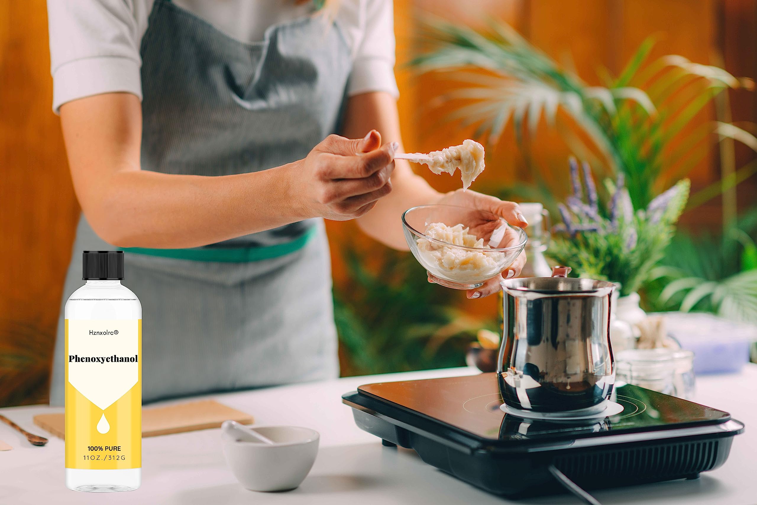 11oz Phenoxyethanol Preservative Liquid, Premium Liquid Preservative, Cosmetic Grade, Phenoxyethanol Suitable for Making Soap, Conditioners, Lotion, Creams and More