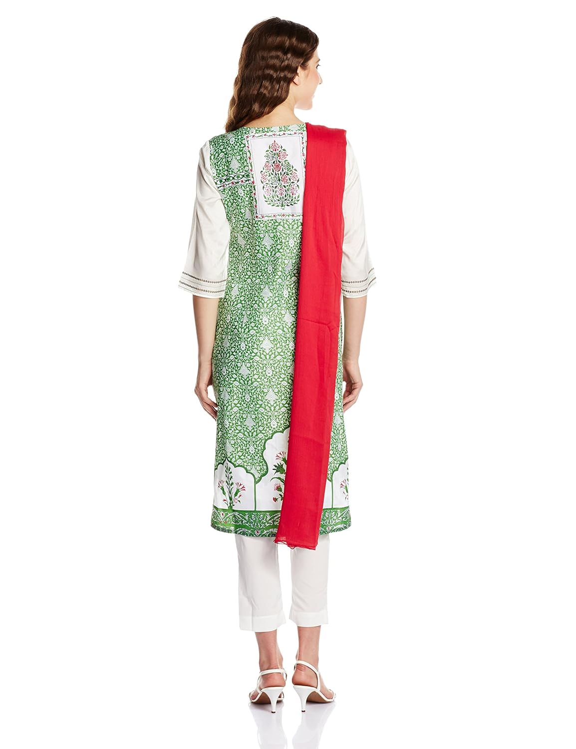 aurelia women's straight salwar suit