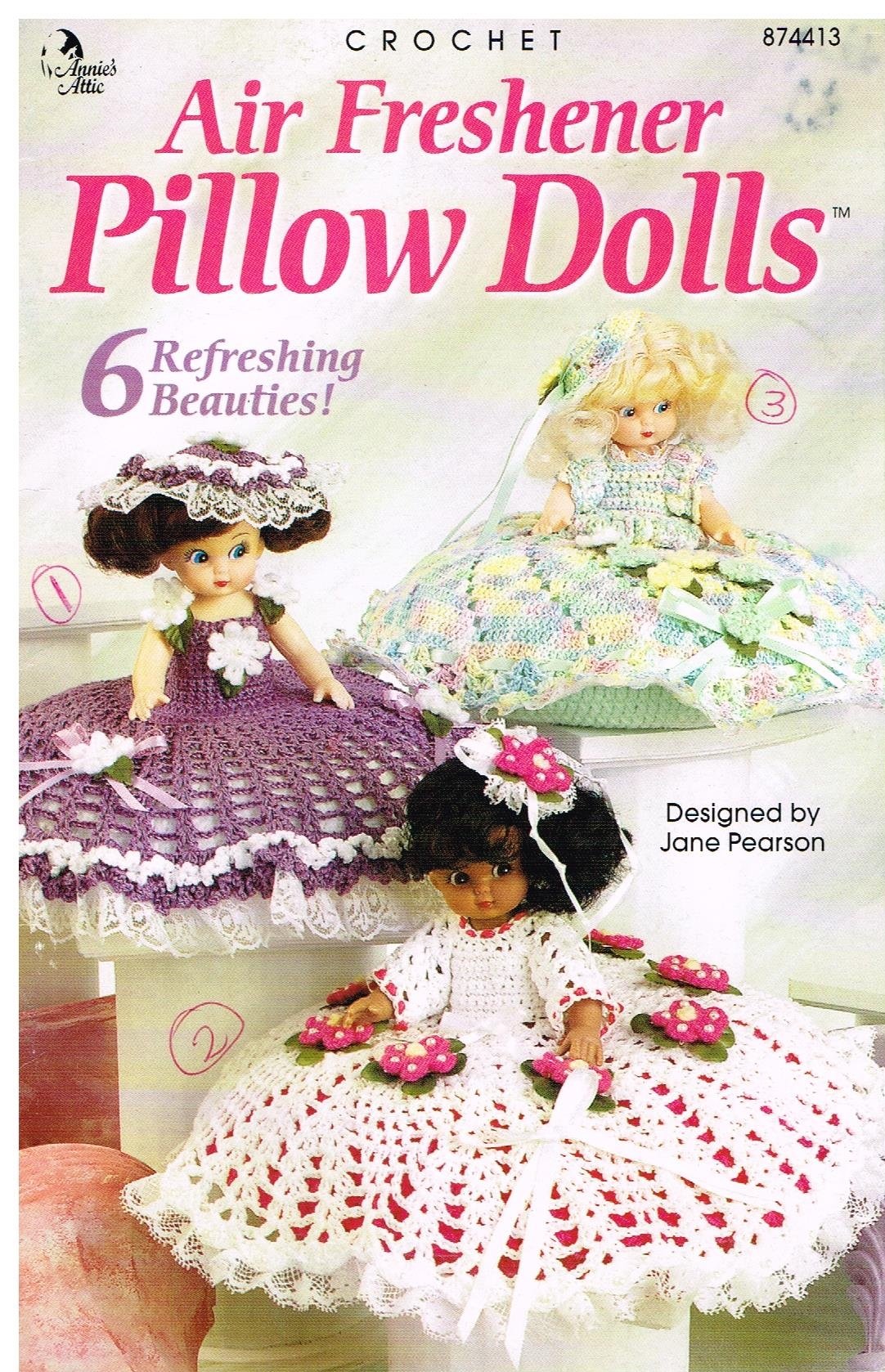 Crochet Air Freshener Pillow Dolls Amazon Com Books