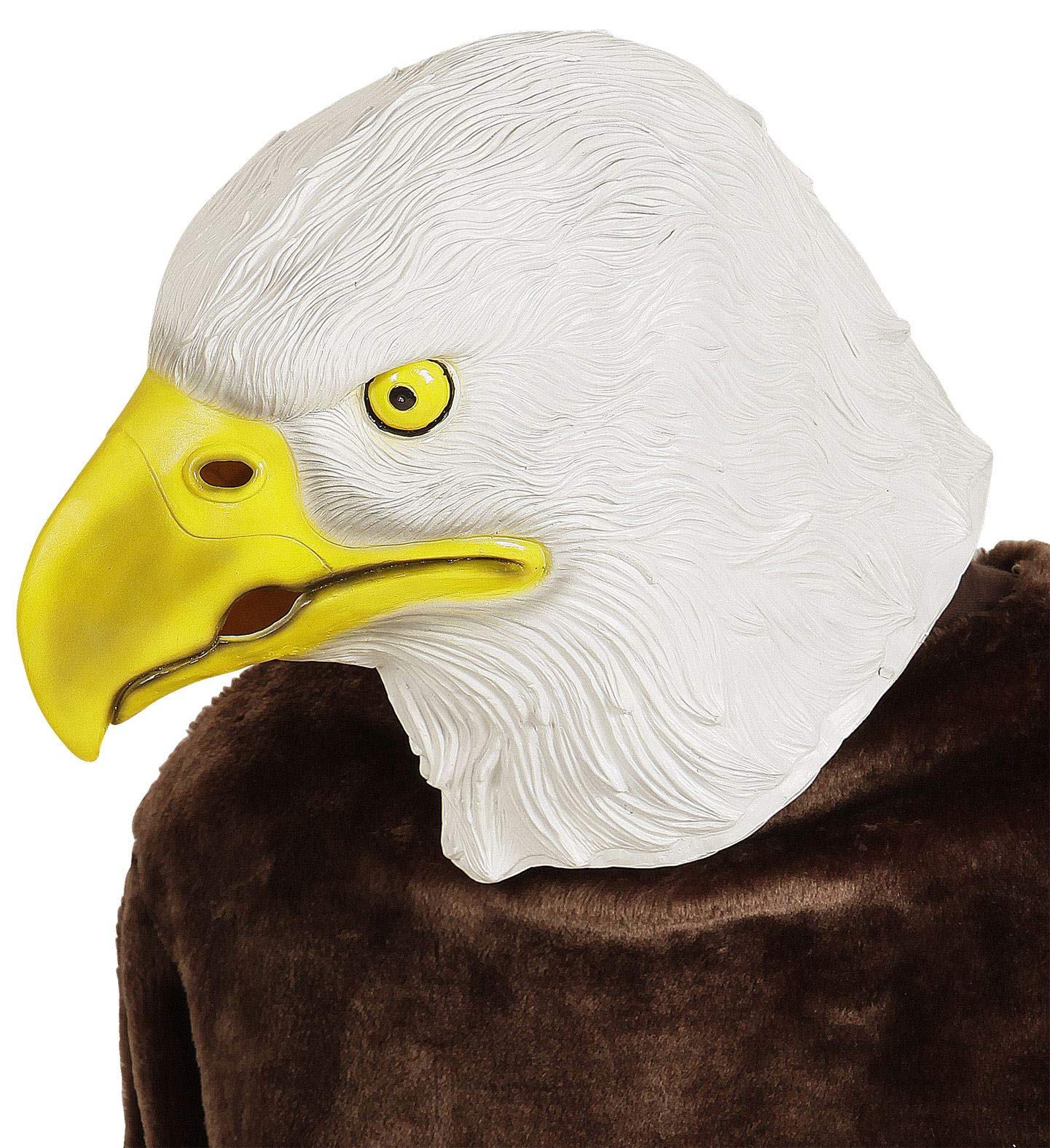 Widmann Eagle Full Head Mask Animal Fancy Dress Accessory