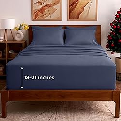Mellanni Iconic California King Sheet Set - 6-Piece