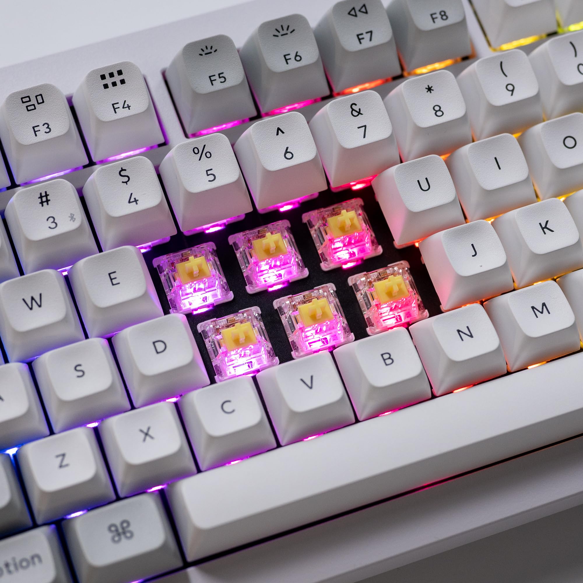 Keychron Q1 Pro Wireless Custom Mechanical Keyboard, QMK/VIA Programmable Full Aluminum 75% Layout Bluetooth/Wired with Hot-swappable Keychron K Pro Banana Switch Compatible with Mac Windows Linux