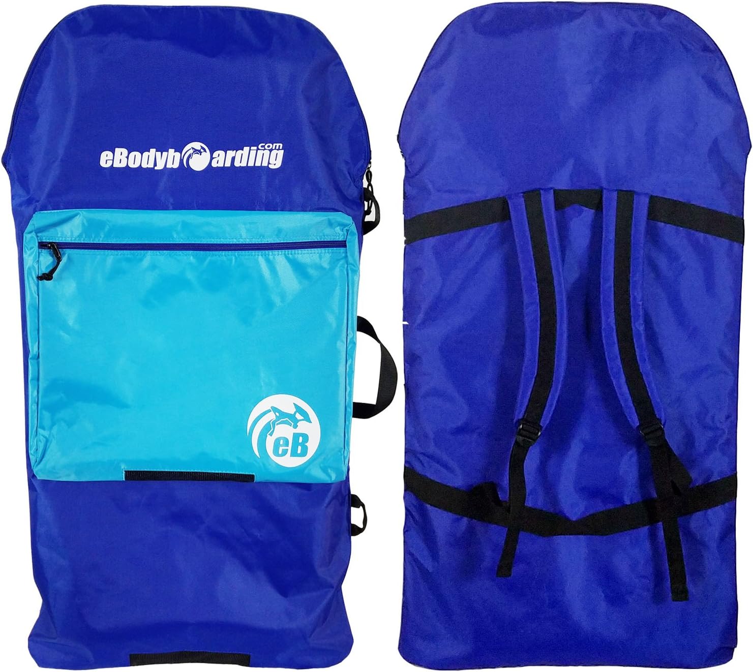 DO NOT Buy for Adult Boards This is A Small Bodyboard Bag! for UP to 38.5" Boards ONLY! | Blue Backpack Bag | Small Single Board Bag