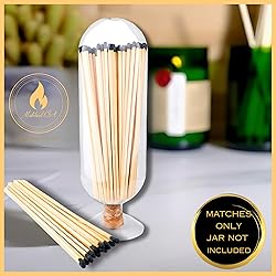Extra Long 100 Color Safety Matches Bundle