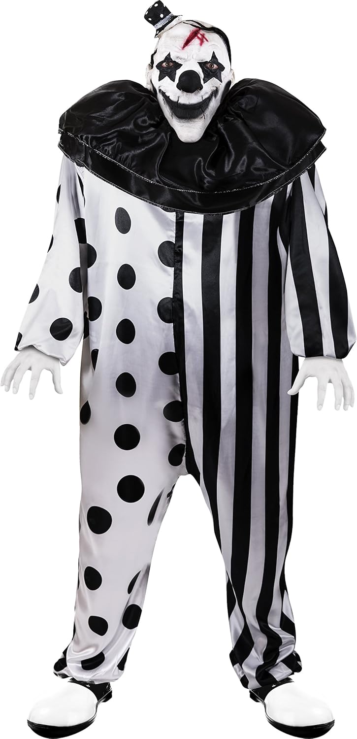 Kangaroo's Halloween Costumes Killer Clown Costume, Black