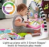 Fisher-Price Glow and Grow Kick & Play Piano Gym Pink HYH63 Queens English view 6