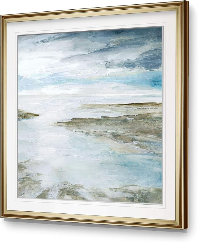 Renditions Gallery Shimmering Tides Painting Coastal Wall