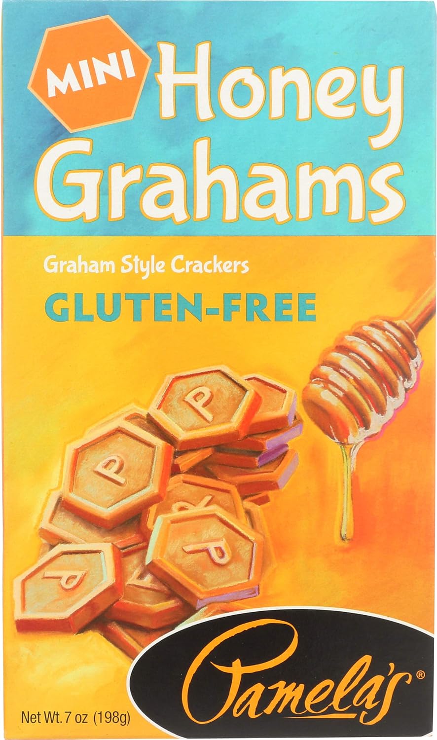 Amazon.com Pamela's Products Gluten Free Graham Crackers, Honey Minis