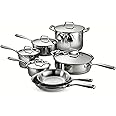 Tramontina Cookware Set Stainless Steel Tri-Ply Base, 80101/203DS