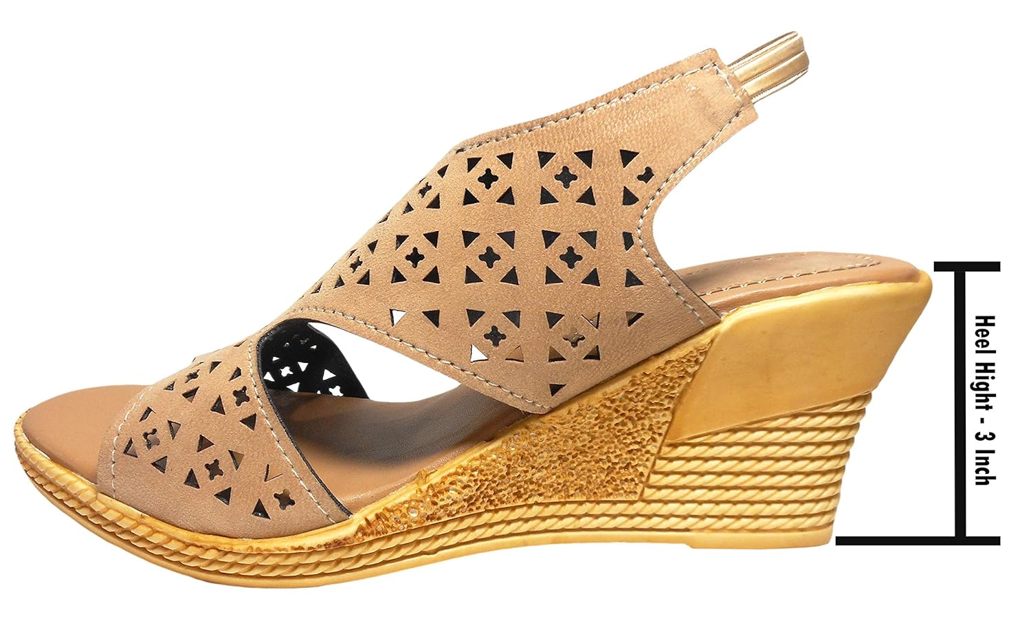 ziaula women's suede wedges heel sandal