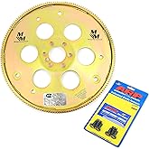 Michigan Motorsports Gold Series LS Flexplate &amp; ARP 244-2901 Bolt Kit - 6-Bolt SFI 29.1 Rated Chromoly - Fits 4.8L 5.3L 5.7L 6.0L 6.2L LS Engines - TH350 700R4 4L60 4L60E
