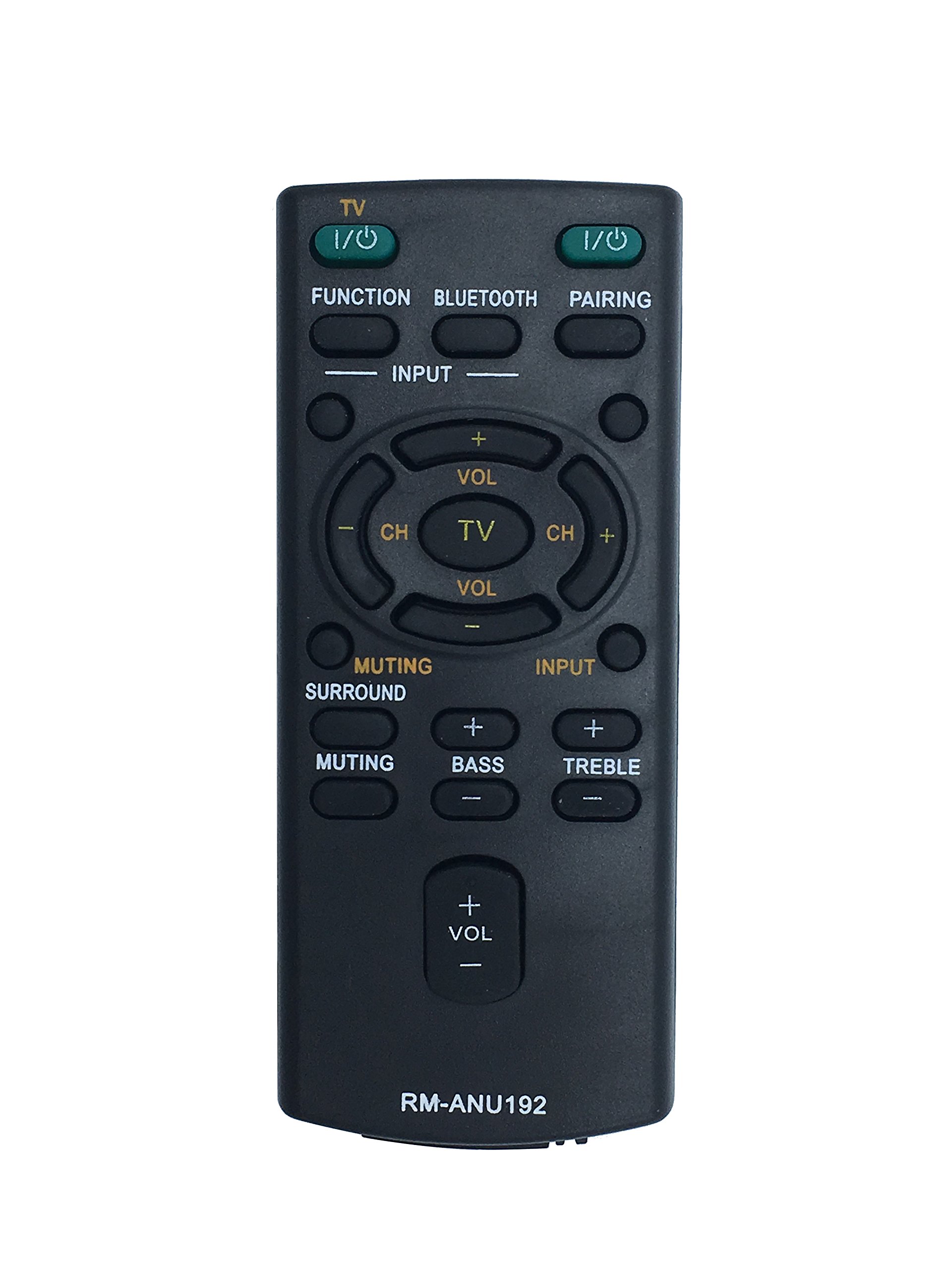 Photo 1 of New Replaced RMANU192 RM-ANU192 Remote for Sony Soundbar Sound Bar HTCT60BT SA-CT60BT SS-WCT60 HT-CT60 HT-CT60BT SACT60 SA-CT60 SA-CT60BT SS-WCT60