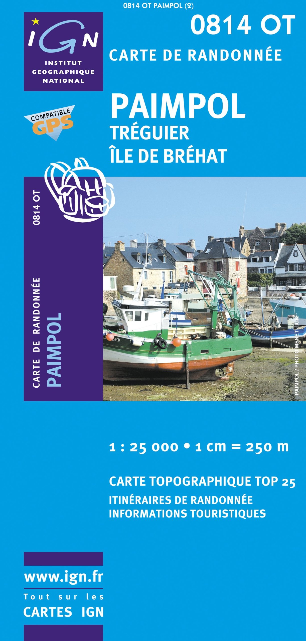 Amazonfr Top25 0814ot Paimpol Treguier De Brehat Carte - 
