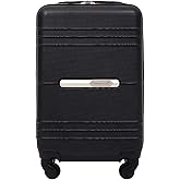 Travelers Club 22" Richmond Spinner Carry-On Luggage, Black