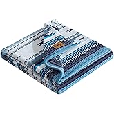 Wrangler - Blanket, Super Soft Plush Bedding, Yellowstone Inspired Throw Blanket for Couch or Bed (Coyote Sands Blue, 50" x 70")