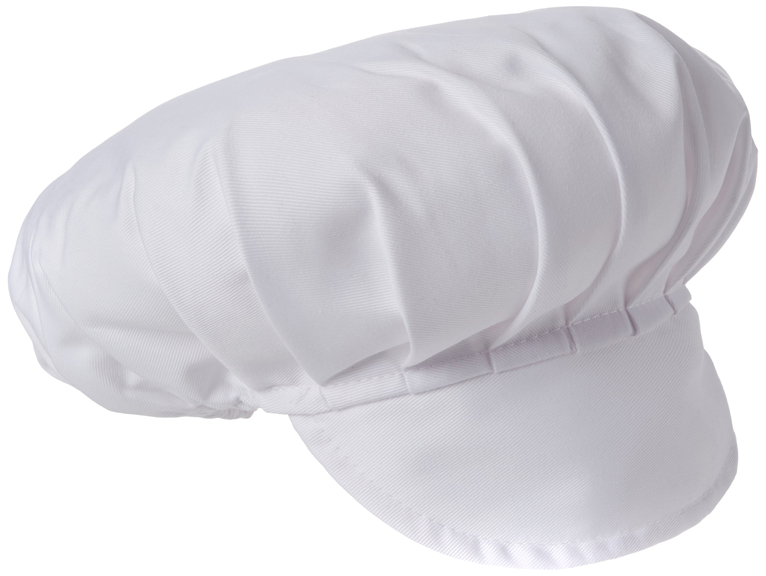 Whites Chefs Clothing B255 Poly-Cotton Peaked Hat, White, One Size