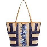 Women's Straw Tote Bag