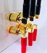 Goaycer 90 Degree Banana Plugs 24K Gold Plated 4mm Connector 12 Pack view 5