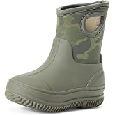 Amazon Essentials Unisex Kids' Insulated Neoprene Rain Boot